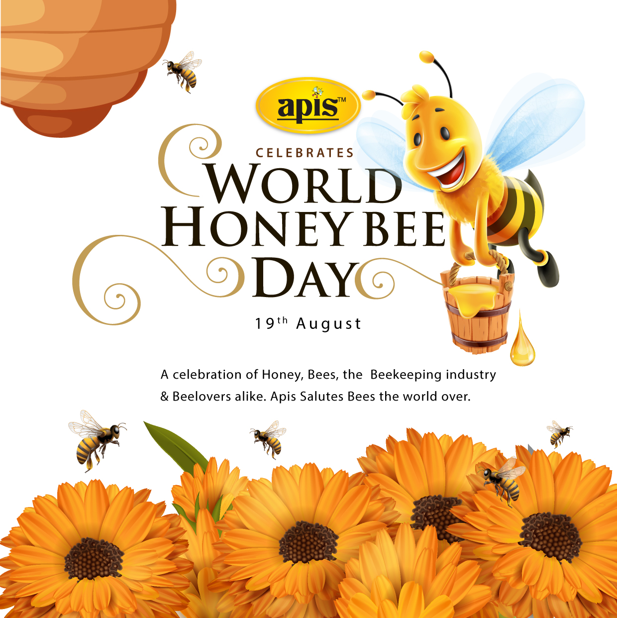 Honey Bee Day Ad  Social 01 