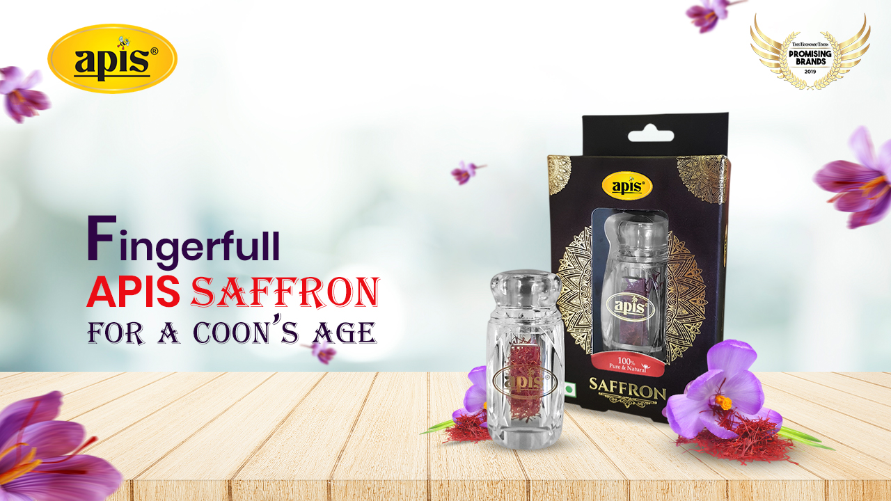 Fingerful Apis Saffron for a coon’s age!