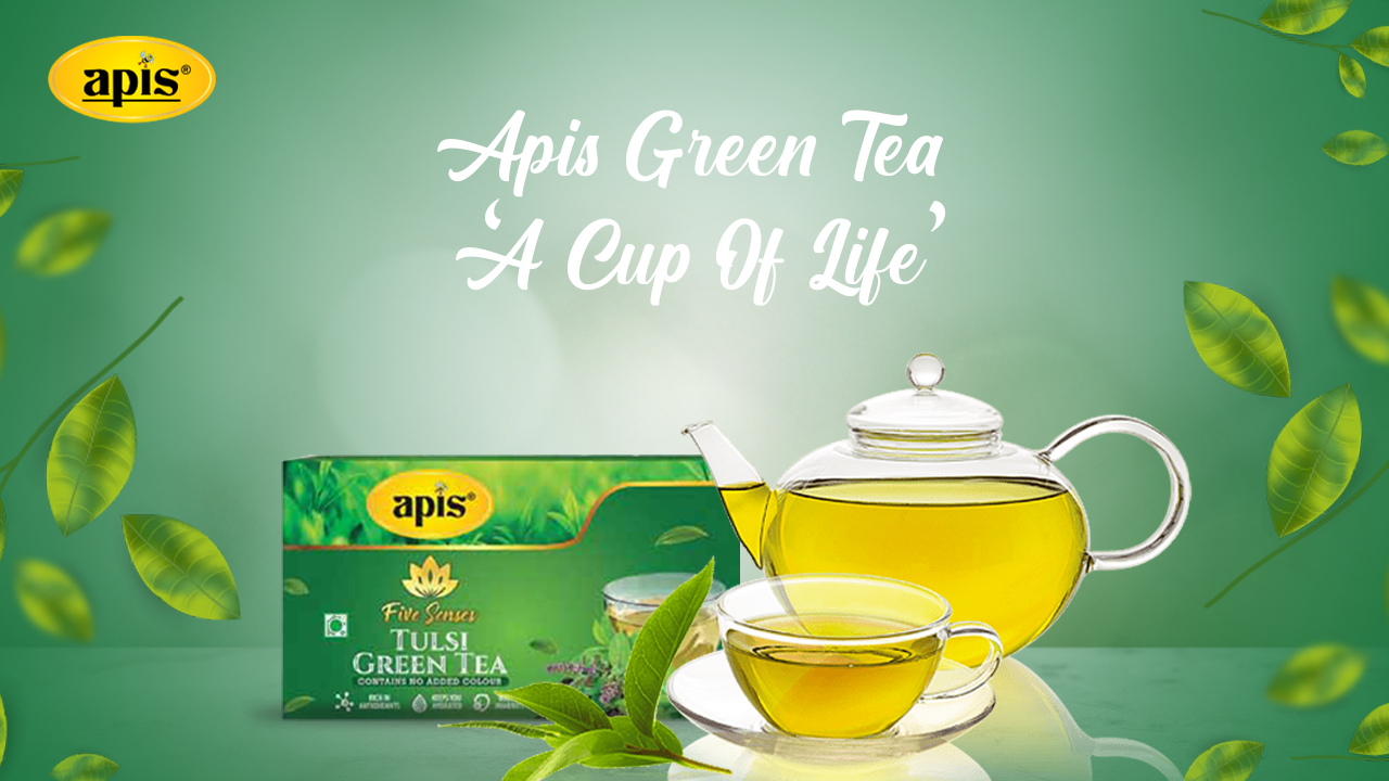 APIS GREEN TEA – “A CUP OF LIFE”